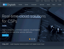 Tablet Screenshot of digitalk.com